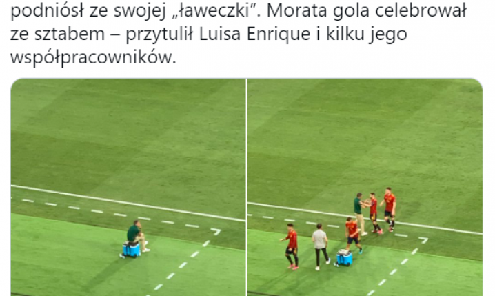 Tak Morata CELEBROWAŁ gola w meczu z Polską